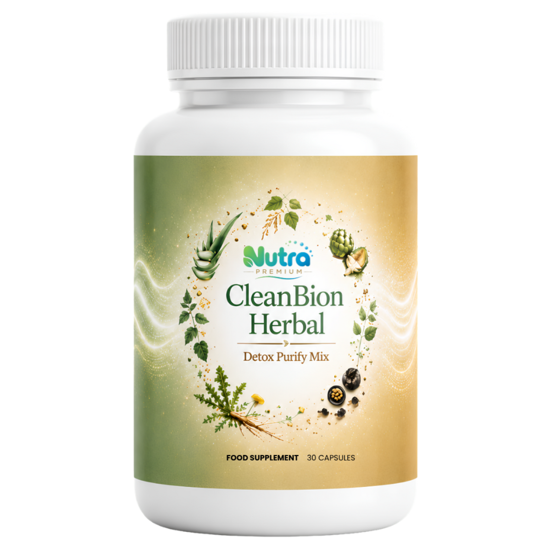 CleanBion Herbal Detox Mix – хранителна добавка с растителни съставки за пречистване на организма