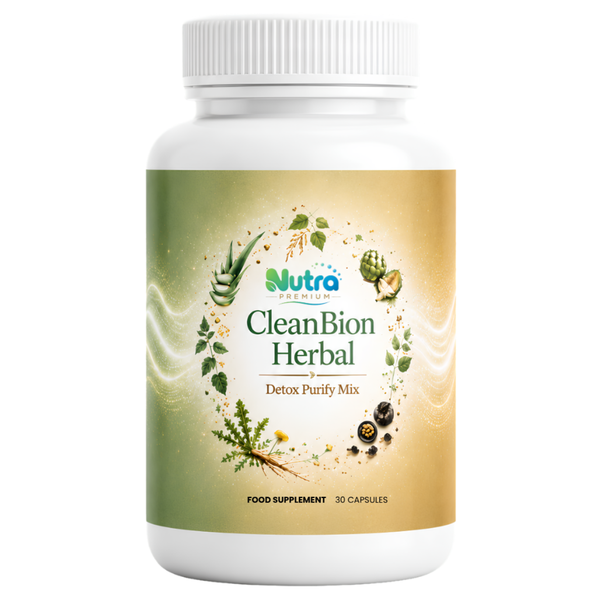 CleanBion Herbal Detox Mix – хранителна добавка с растителни съставки за пречистване на организма
