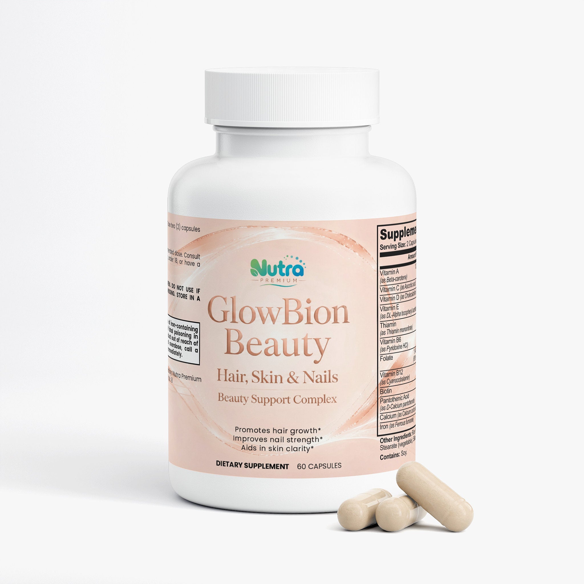 GlowBion Beauty - Hair, Skin and Nails Beauty Support Complex